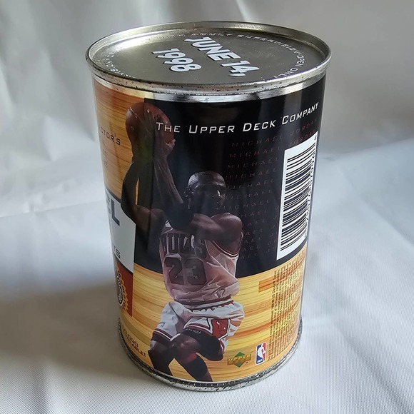 Michael Jordan Upper Deck 1998 NBA Final Shot Can #3 of 6 Opened - Picture 4 of 7